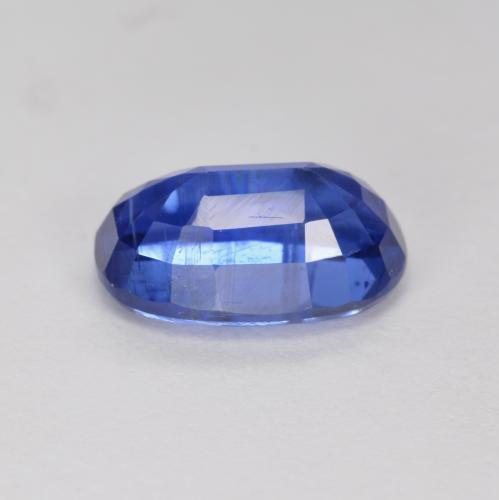 2.79カラットの天然ネイビーブルーカイヤナイト（10.1×6.6 mm・オーバルカット）