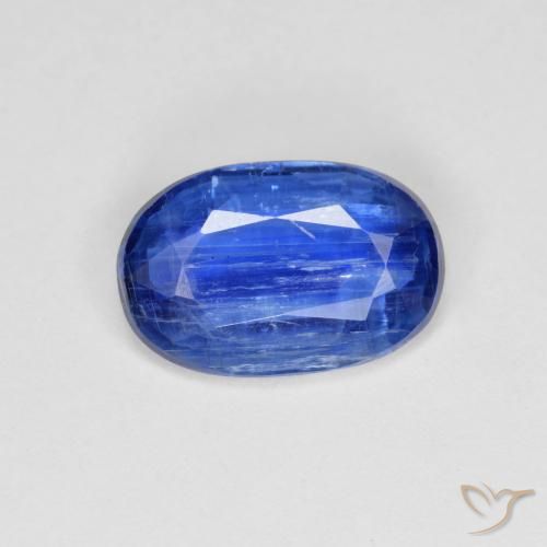 2.31ct 天然 ネイビーブルー カイヤナイト, 楕円形, SI
