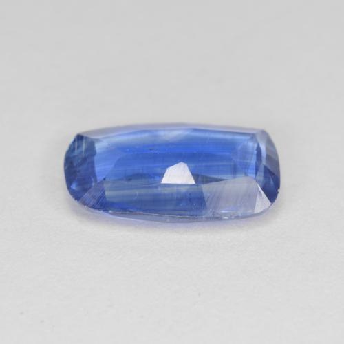 2.94カラットの天然ネイビーブルーカイヤナイト（11.6×7.5 mm・クッションカット）