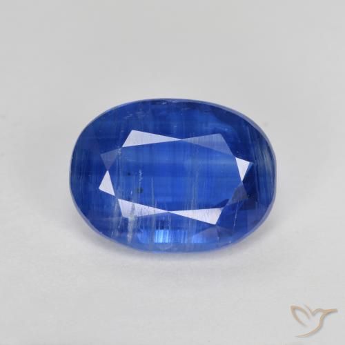 2.74ct 天然 ディープブルー カイヤナイト, 楕円形, SI