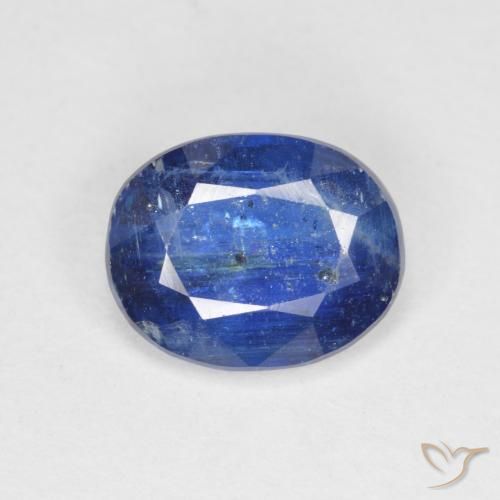 3.61ct 天然 ディープブルー カイヤナイト, 楕円形, SI-I1