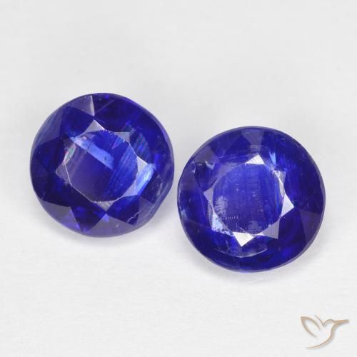 Shop natural 2.24ct 濃いネイビーブルー カイヤナイト gems, ラウンド, from ネパール at GemSelect. In stock, global shipping!
