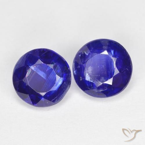 Shop natural 2.24ct 濃いネイビーブルー カイヤナイト gems, ラウンド, from ネパール at GemSelect. In stock, global shipping!