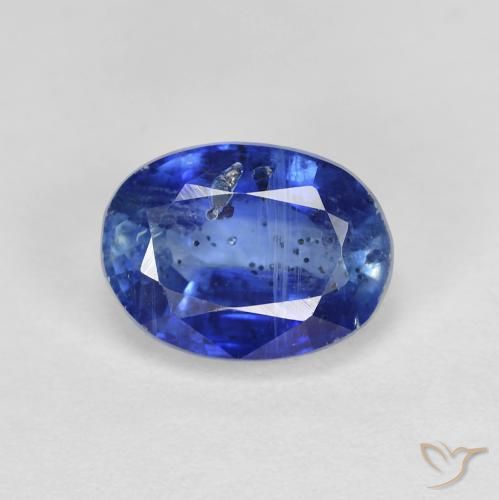 1.92ct 天然 ディープブルー カイヤナイト, 楕円形, SI