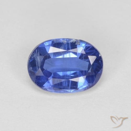 1.11ct 天然 真の青色 カイヤナイト, 楕円形, VS-SI