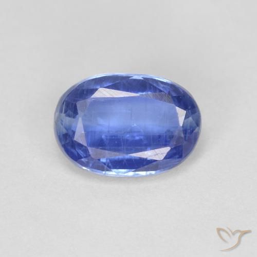 1.08ct 天然 ブルー カイヤナイト, 楕円形, VS