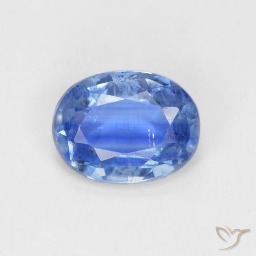 1.52ct 天然 ライトブルー カイヤナイト, 楕円形, VS-SI