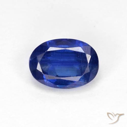 1.19ct 天然 ネイビーブルー カイヤナイト, 楕円形, VS