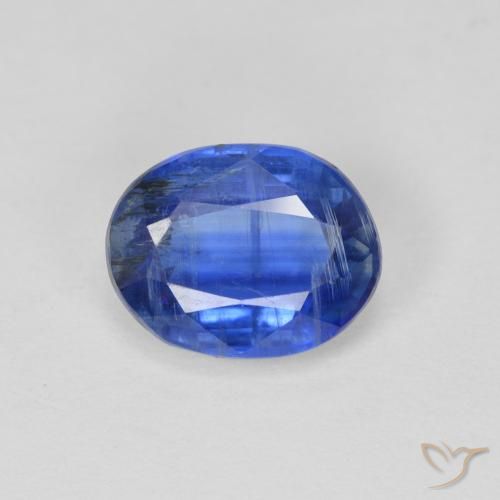 2.57ct 天然 ディープブルー カイヤナイト, 楕円形, SI