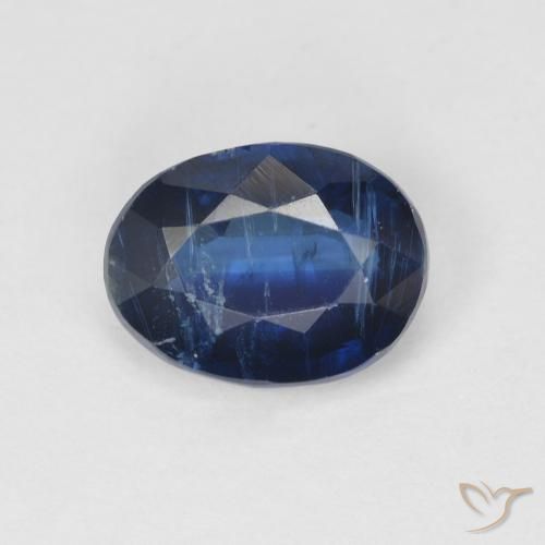 1.48ct 天然 トワイライトブルー カイヤナイト, 楕円形, SI