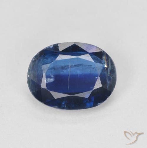 1.62ct 天然 トワイライトブルー カイヤナイト, 楕円形, SI
