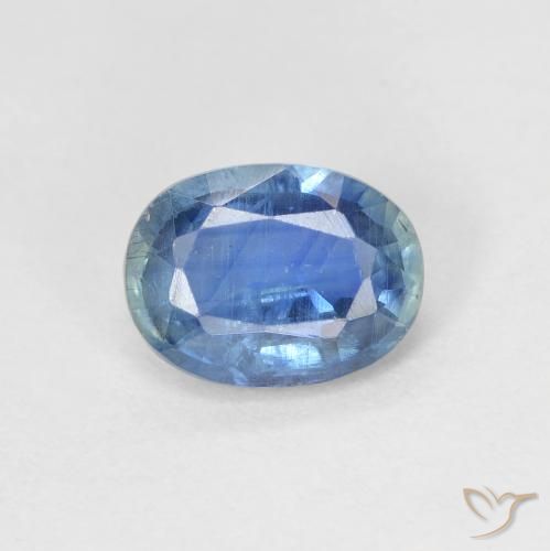 1.59ct 天然 パステルブルー カイヤナイト, 楕円形, SI