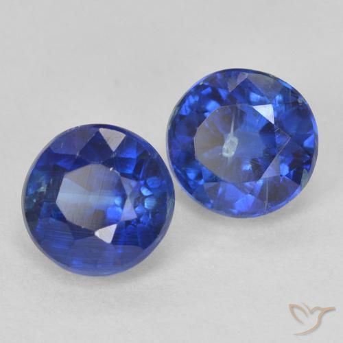 Shop natural 1.59ct ネイビーブルー カイヤナイト gems, ラウンド, from ネパール at GemSelect. In stock, global shipping!