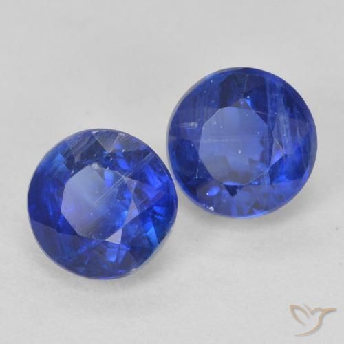 Shop natural 1.63ct ダークブルー カイヤナイト gems, ラウンド, from ネパール at GemSelect. In stock, global shipping!