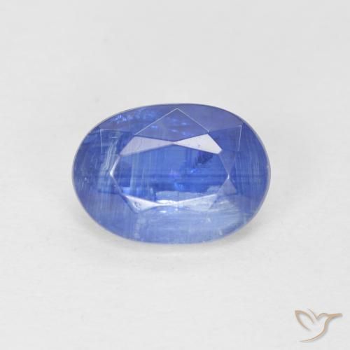 0.96ct 天然 ベイビーブルー カイヤナイト, 楕円形, SI