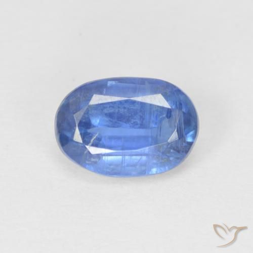 1.07ct 天然 ベイビーブルー カイヤナイト, 楕円形, SI