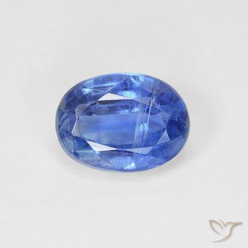 1.20ct 天然 真の青色 カイヤナイト, 楕円形, SI