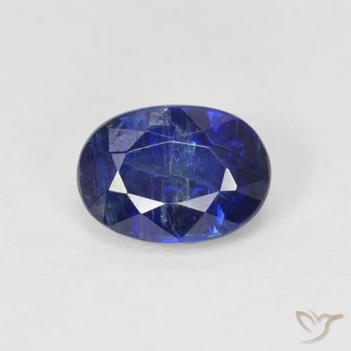 1.16ct 天然 ネイビーブルー カイヤナイト, 楕円形, SI