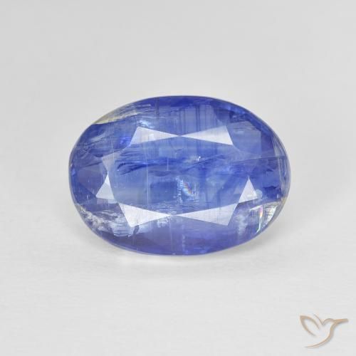 4.19ct 天然 ブルー カイヤナイト, 楕円形, SI