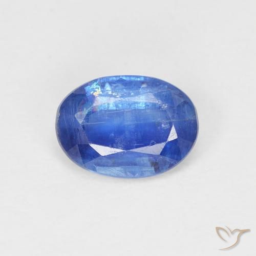 1.05ct 天然 明るいブルー カイヤナイト, 楕円形, SI