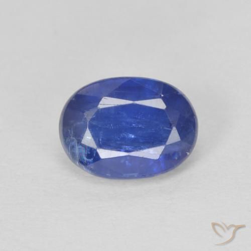 1.10ct 天然 真の青色 カイヤナイト, 楕円形, SI