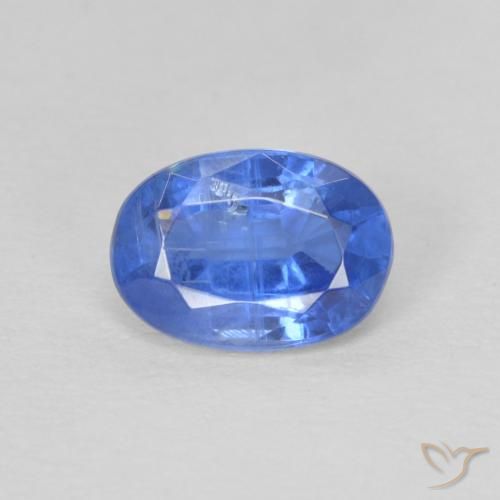 1.08ct 天然 ライトブルー カイヤナイト, 楕円形, SI