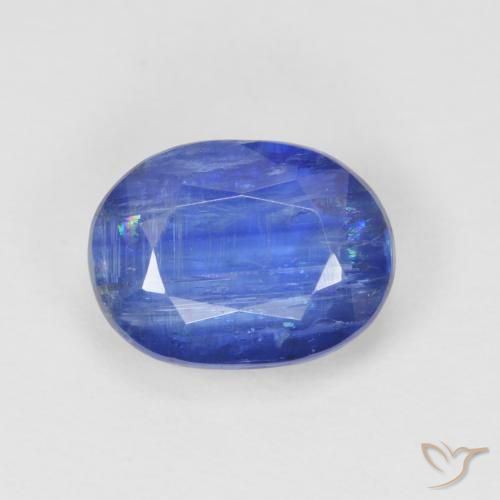 2.84ct 天然 ディープブルー カイヤナイト, 楕円形, SI