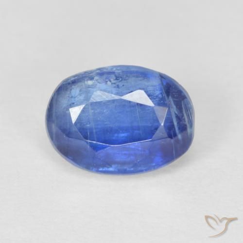 1.21ct 天然 ネイビーブルー カイヤナイト, 楕円形, SI