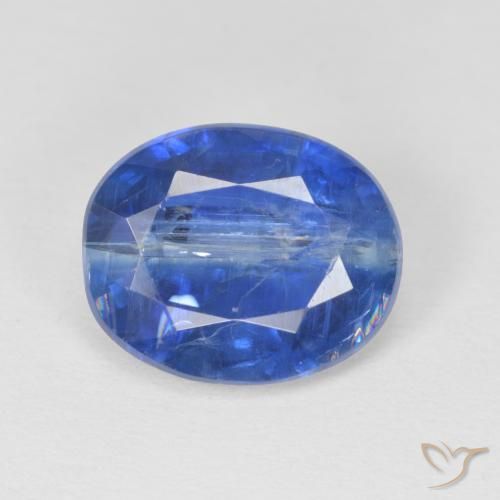 4.08ct 天然 真の青色 カイヤナイト, 楕円形, SI