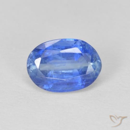 1.23ct 天然 ベイビーブルー カイヤナイト, 楕円形, SI