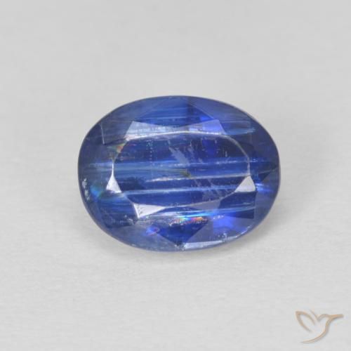 1.25ct 天然 真の青色 カイヤナイト, 楕円形, SI