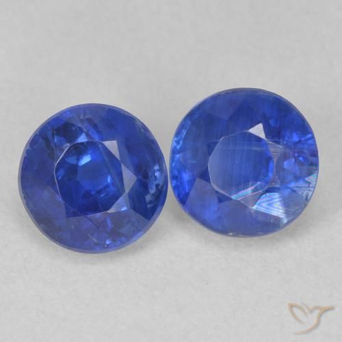 Shop natural 1.56ct 真の青色 カイヤナイト gems, ラウンド, from ネパール at GemSelect. In stock, global shipping!