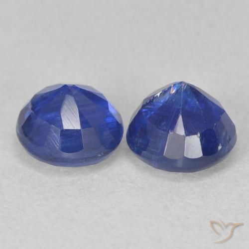 Shop natural 1.62ct ネイビーブルー カイヤナイト gems, ラウンド, from ネパール at GemSelect. In stock, global shipping!