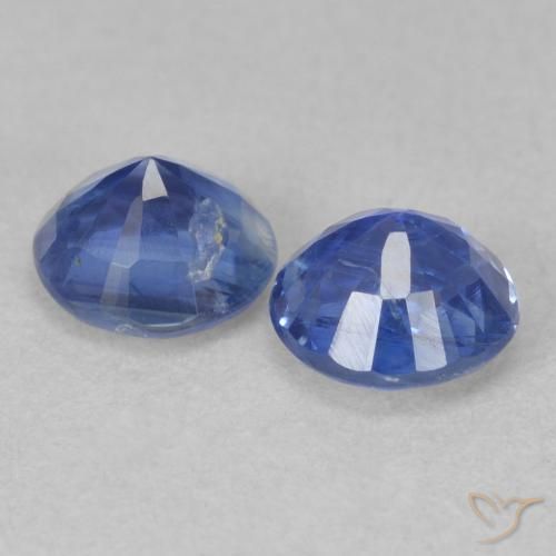 Shop natural 1.38ct 真の青色 カイヤナイト gems, ラウンド, from ネパール at GemSelect. In stock, global shipping!