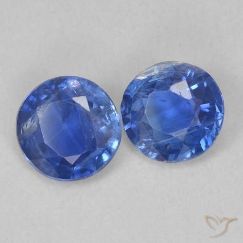 Shop natural 1.02ct ネイビーブルー カイヤナイト gems, ラウンド, from ネパール at GemSelect. In stock, global shipping!