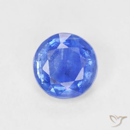 0.36ct 天然 ベイビーブルー カイヤナイト, ラウンド, SI