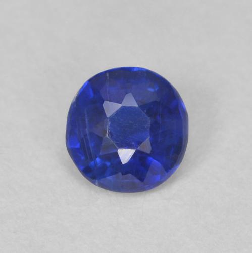 0.33ct 天然 ディープブルー カイヤナイト, ラウンド, VS-SI