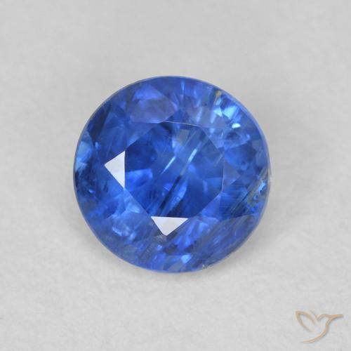 0.64ct 天然 真の青色 カイヤナイト, ラウンド, SI