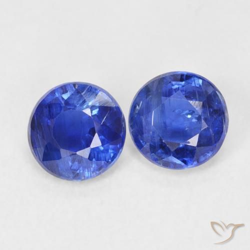 Shop natural 1.33ct ネイビーブルー カイヤナイト gems, ラウンド, from ネパール at GemSelect. In stock, global shipping!