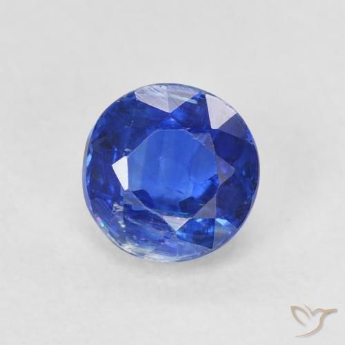 0.83ct 天然 真の青色 カイヤナイト, ラウンド, SI