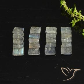 Shop natural 6.37ct マルチカラー ラブラドライト gems, 四角形, from マダガスカル at GemSelect. In stock, global shipping!