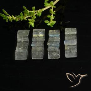 Shop natural 6.24ct マルチカラー ラブラドライト gems, 四角形, from マダガスカル at GemSelect. In stock, global shipping!