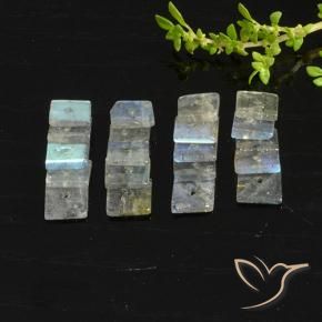 Shop natural 6.89ct マルチカラー ラブラドライト gems, 四角形, from マダガスカル at GemSelect. In stock, global shipping!