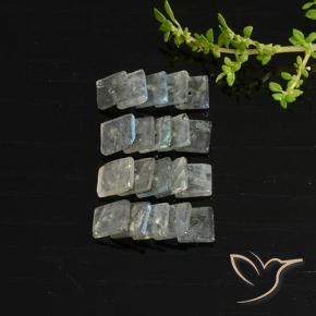 Shop natural 6.64ct マルチカラー ラブラドライト gems, 四角形, from マダガスカル at GemSelect. In stock, global shipping!