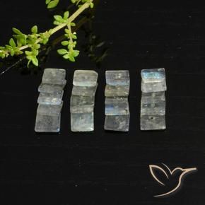 Shop natural 6.64ct マルチカラー ラブラドライト gems, 四角形, from マダガスカル at GemSelect. In stock, global shipping!