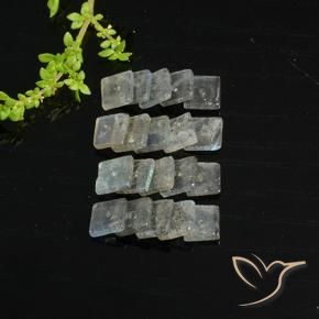 Shop natural 7.61ct マルチカラー ラブラドライト gems, 四角形, from マダガスカル at GemSelect. In stock, global shipping!