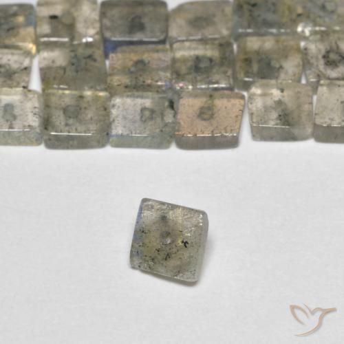 Shop natural 6.23ct マルチカラー ラブラドライト gems, 四角形, from マダガスカル at GemSelect. In stock, global shipping!