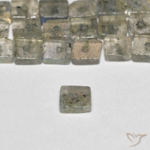 Shop natural 6.23ct マルチカラー ラブラドライト gems, 四角形, from マダガスカル at GemSelect. In stock, global shipping!