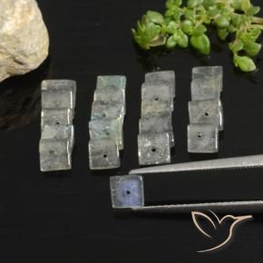 Shop natural 6.92ct マルチカラー ラブラドライト gems, 四角形, from マダガスカル at GemSelect. In stock, global shipping!