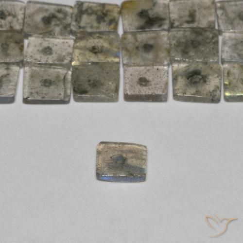 Shop natural 6.66ct マルチカラー ラブラドライト gems, 四角形, from マダガスカル at GemSelect. In stock, global shipping!